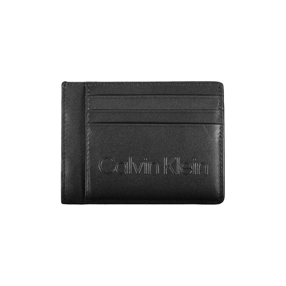 Calvin Klein Black Polyethylene Men Wallet CA-17633