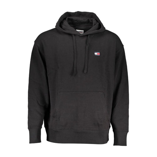 Tommy Hilfiger Black Cotton Men Sweater Tommy Hilfiger Dark Slate Gray