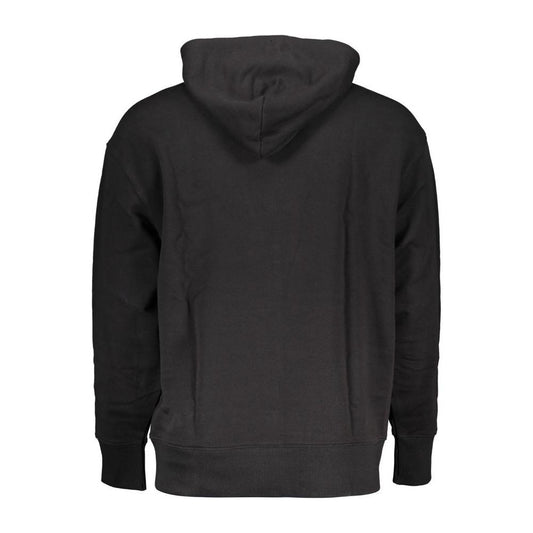 Tommy Hilfiger Black Cotton Men Sweater Tommy Hilfiger Dark Slate Gray