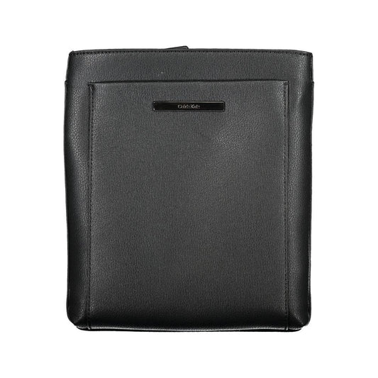 Calvin Klein Elegant Black Shoulder Bag with Contrasting Details Calvin Klein Dark Slate Gray