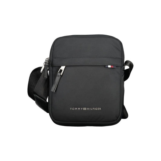 Tommy Hilfiger Black Polyester Shoulder Bag