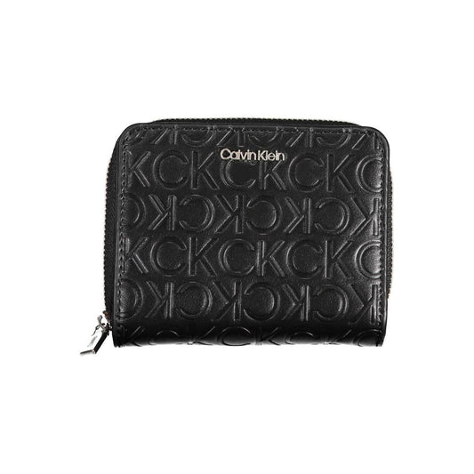 Calvin Klein Black Polyethylene Women Wallet Calvin Klein Dark Slate Gray