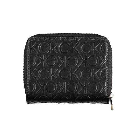 Calvin Klein Black Polyethylene Women Wallet Calvin Klein Dark Slate Gray