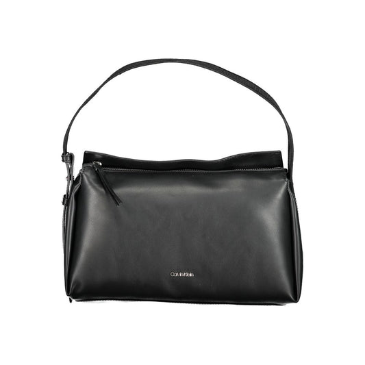 Calvin Klein Black Polyester Handbag Calvin Klein Dark Slate Gray