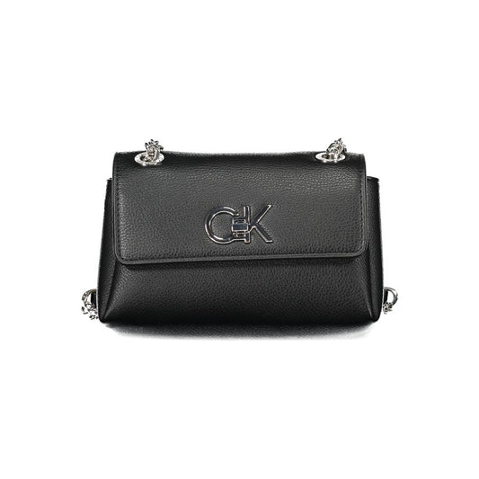 Calvin Klein Black Polyethylene Women Handbag Calvin Klein Dark Slate Gray