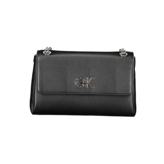 Calvin Klein Black Polyethylene Women Handbag Calvin Klein Dark Slate Gray