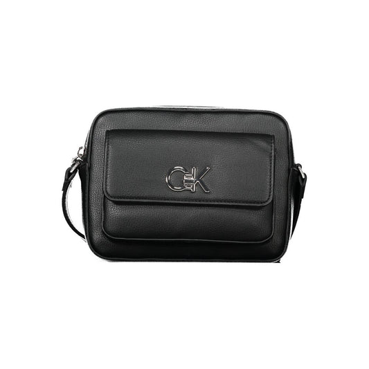 Calvin Klein Black Polyethylene Women Handbag Calvin Klein Dark Slate Gray