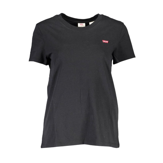 Levi's "Black Cotton Women Top" Levi's Dark Slate Gray