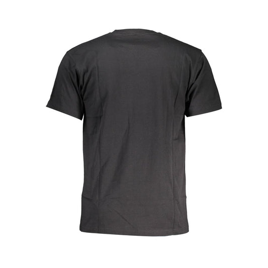 Vans Black Cotton Men T-Shirt Vans Dark Slate Gray