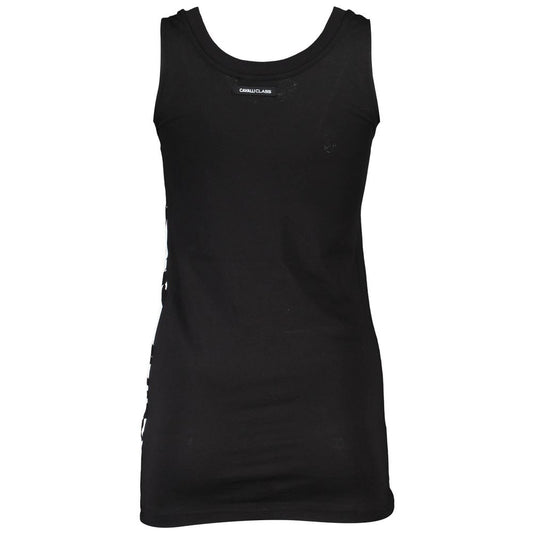 Cavalli Class Black Cotton Women Top Cavalli Class Black