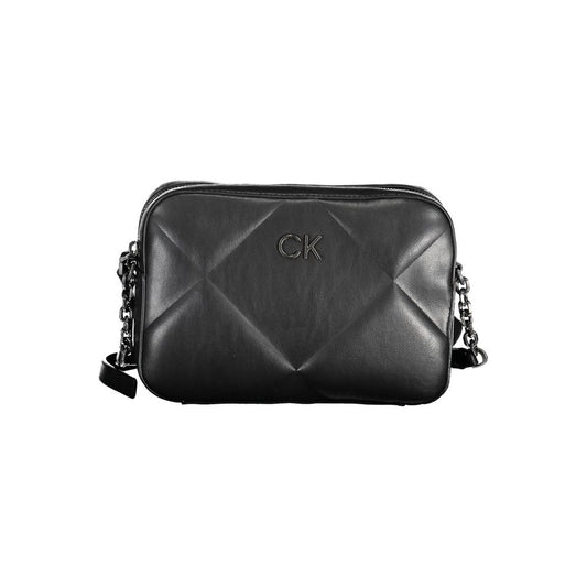Calvin Klein Black Polyester Handbag Calvin Klein Dark Slate Gray