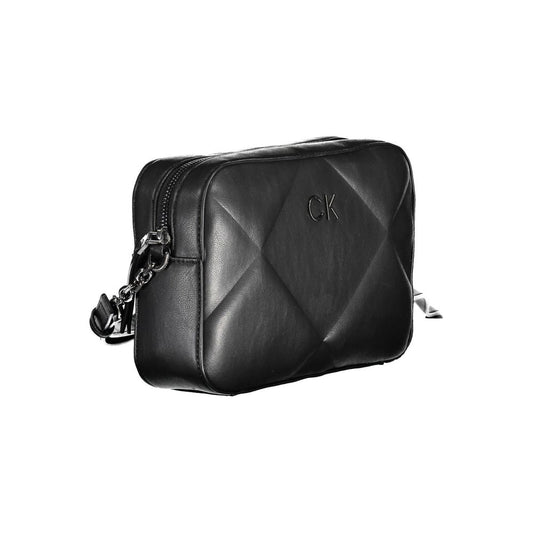 Calvin Klein Black Polyester Handbag Calvin Klein Dark Slate Gray