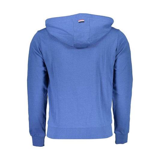 U.S. POLO ASSN. Blue Cotton Men Sweater
