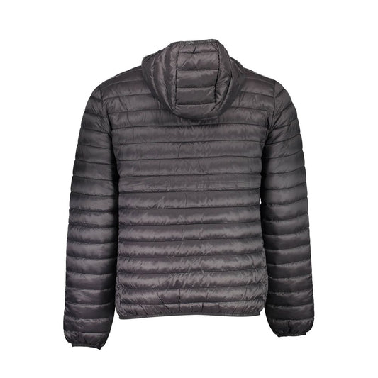 North Sails Black Polyamide Men Jacket North Sails Dark Slate Gray