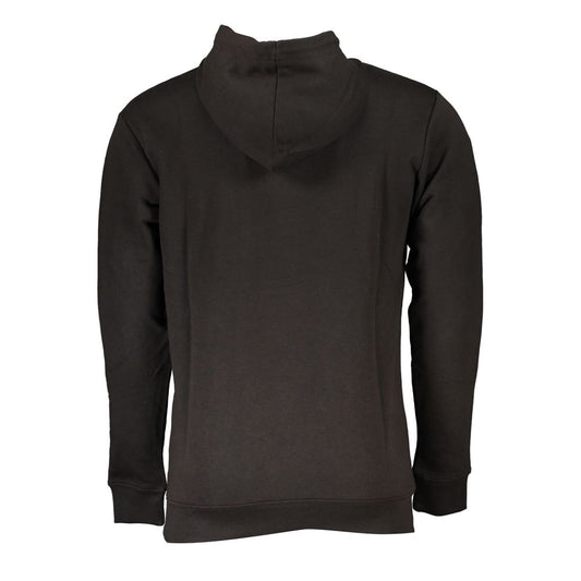 Cavalli Class Black Cotton Men Sweater Cavalli Class Dark Slate Gray