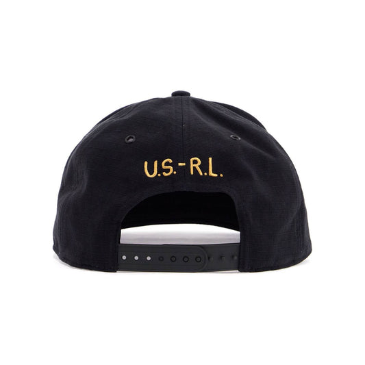 Polo Ralph Lauren black cotton cap with embroidered patch and adjustable closure Scarves Hats & Gloves Polo Ralph Lauren Black