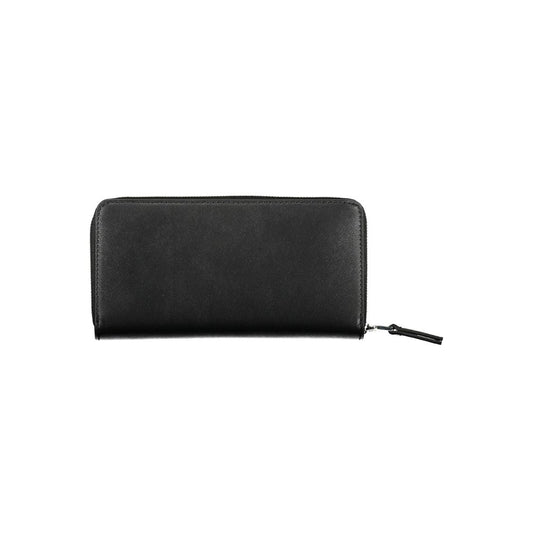 Calvin Klein Black Polyethylene Women Wallet Calvin Klein Dark Slate Gray