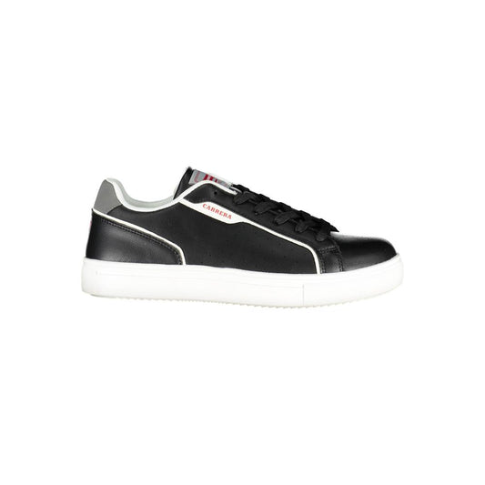 Carrera Black Polyethylene Men Sneaker Carrera White Smoke