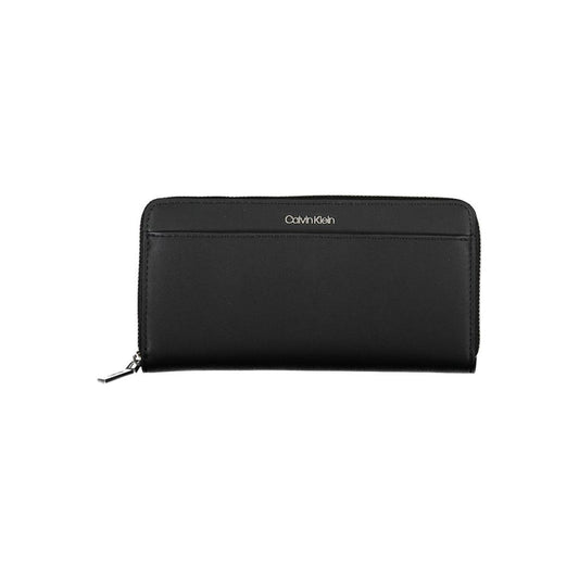Calvin Klein Black Polyethylene Women Wallet Calvin Klein Dark Slate Gray