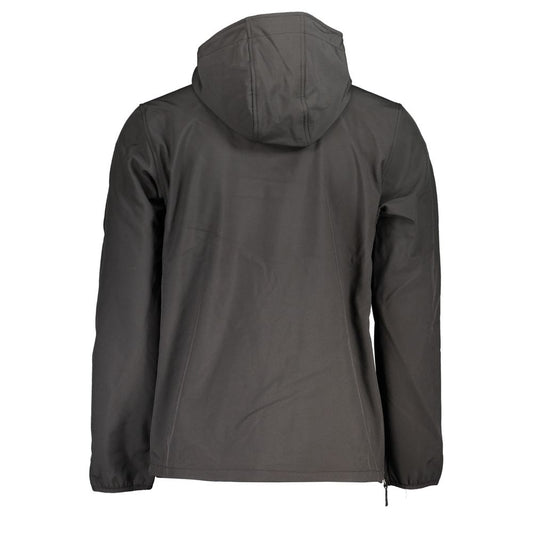 Norway 1963 Sleek Soft Shell Hooded Jacket for Men Norway 1963 Dark Slate Gray
