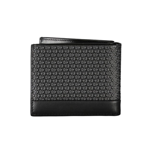 Calvin Klein Elegant Black Leather RFID Wallet Calvin Klein Dark Slate Gray