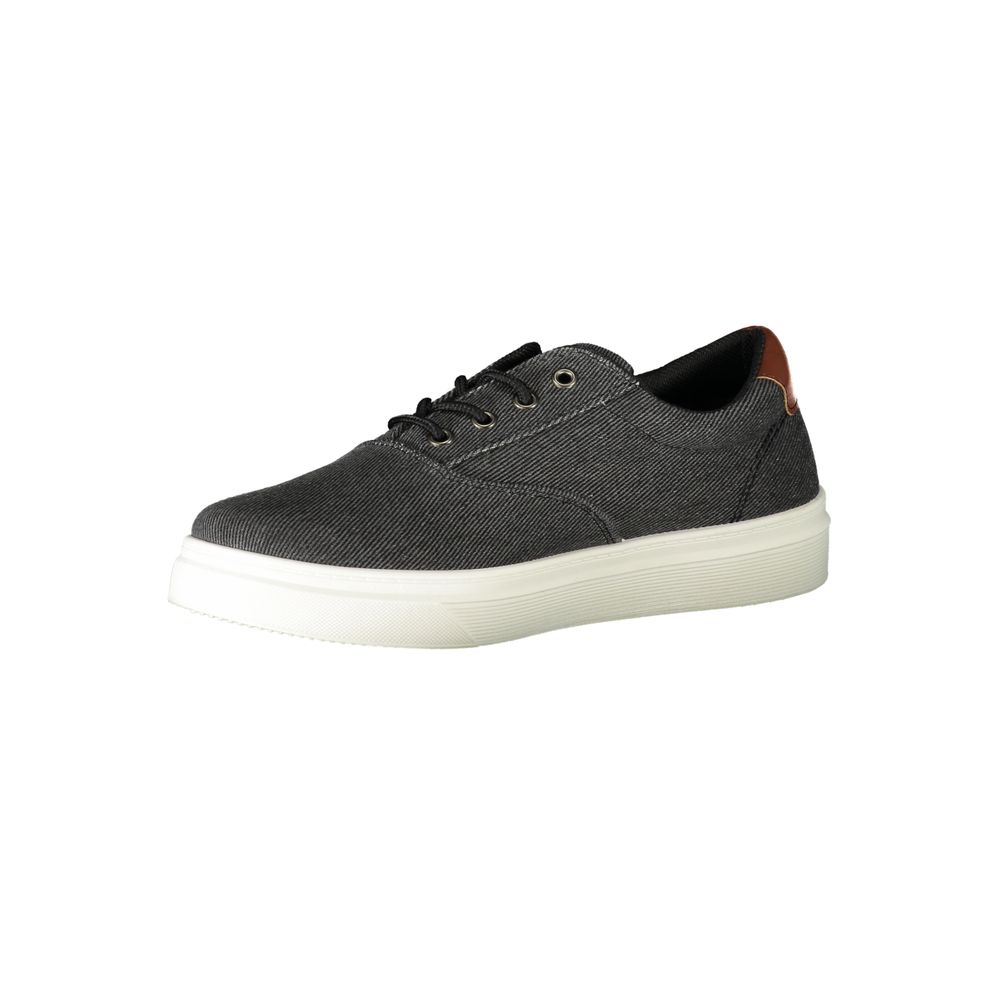 Carrera Black Polyester Sneaker Carrera Light Gray