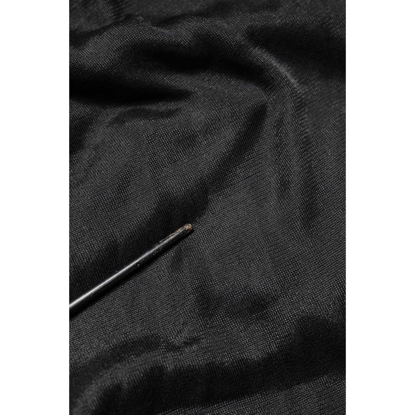 Dolce & Gabbana Black Logo Knitted Crewneck Pullover Sweater