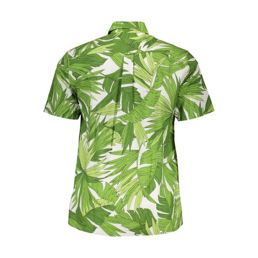 Gant Green Cotton Men Shirt