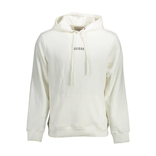 Guess Jeans White Cotton Men Sweater