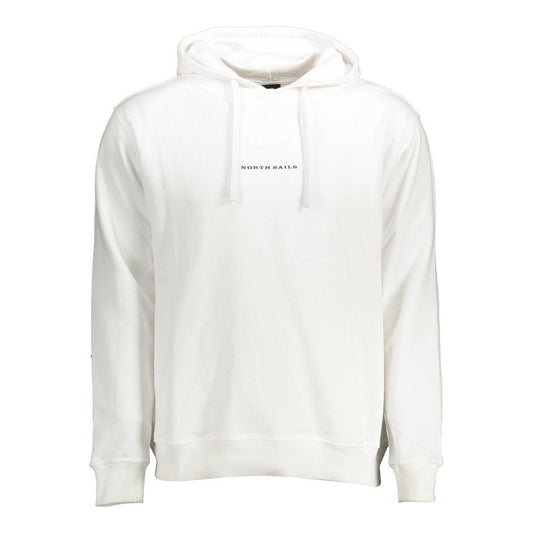 North Sails White Cotton Men Sweater