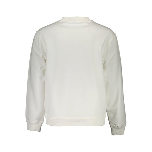 Calvin Klein White Cotton Men Sweater