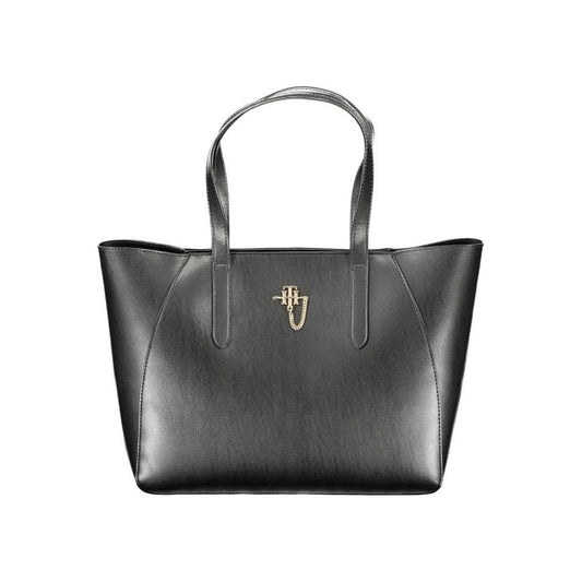 Tommy Hilfiger Black Polyethylene Women Handbag