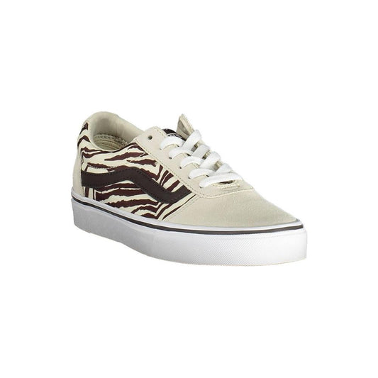 Vans Beige Leather Women Sneaker