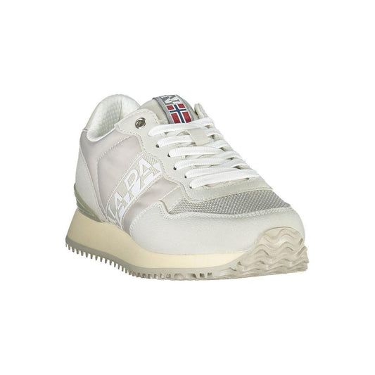 Napapijri Brown Polyester Women Sneaker