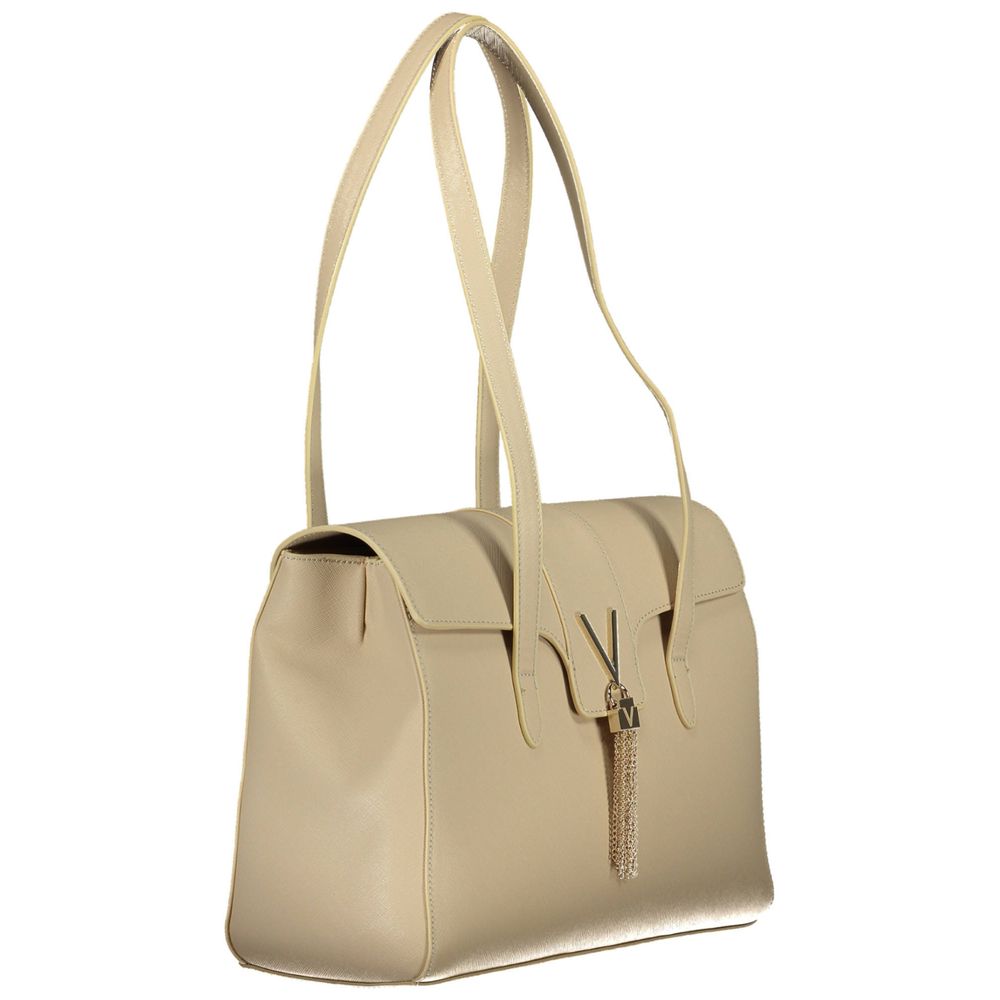 Mario Valentino Beige Polyethylene Handbag