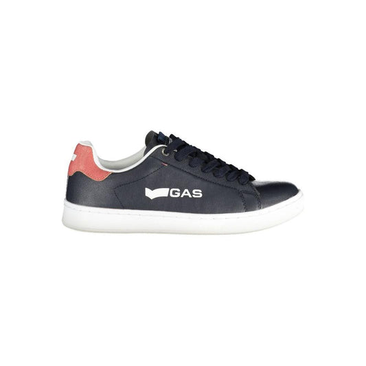 Gas Blue Artificial Leather Sneaker
