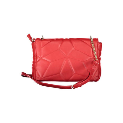 Mario Valentino Red Polyethylene Handbag