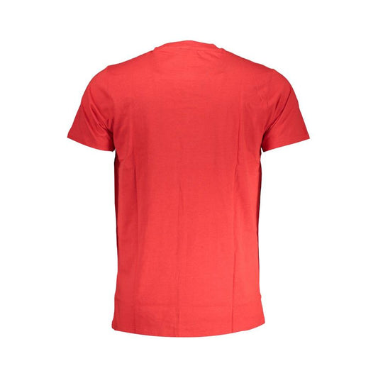 Cavalli Class Red Cotton T-Shirt