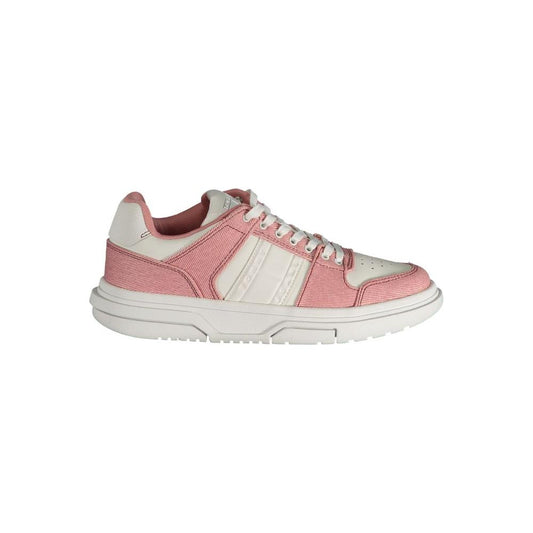 Tommy Hilfiger Pink Polyester Sneaker