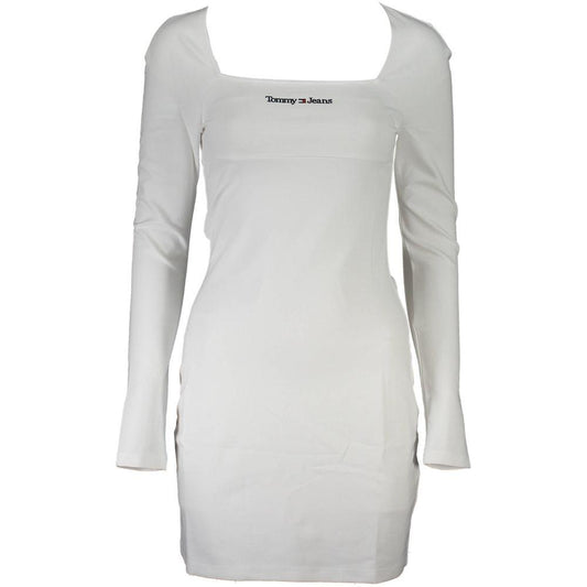 Tommy Hilfiger White Elastane Dress