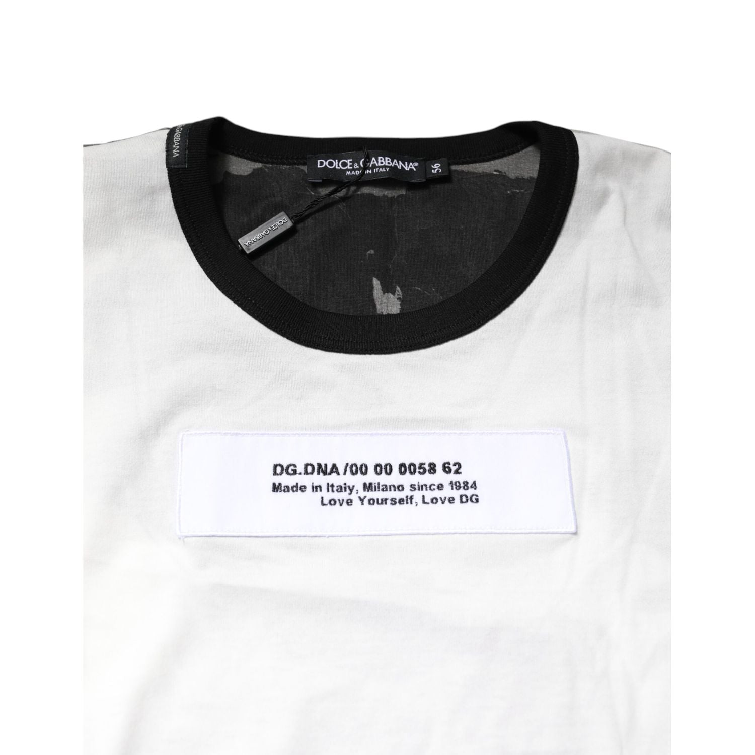 Dolce & Gabbana Multicolor Camouflage Crew Neck T-shirt