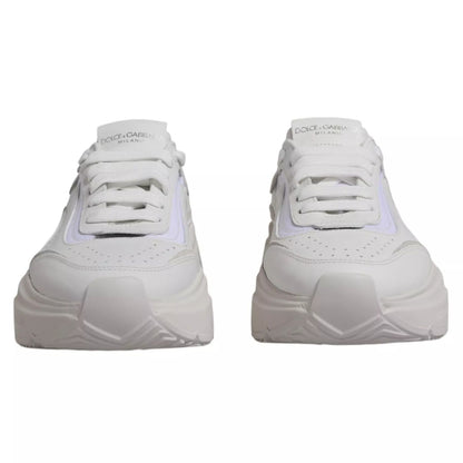 Dolce & Gabbana White Daymaster Low Top Mens Sneakers Shoes