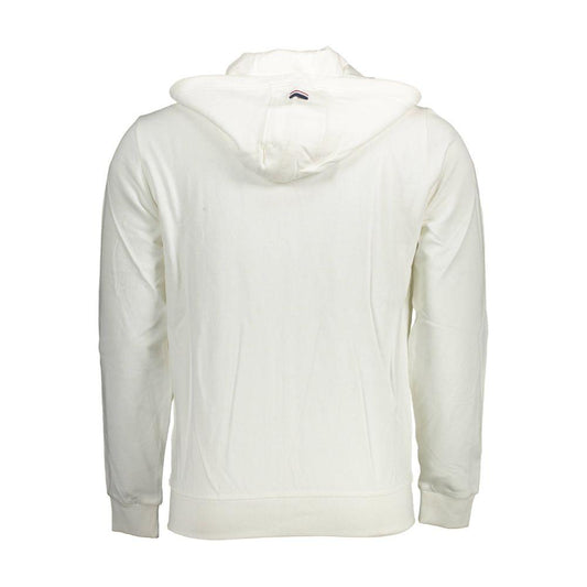 U.S. POLO ASSN. White Cotton Men Sweater