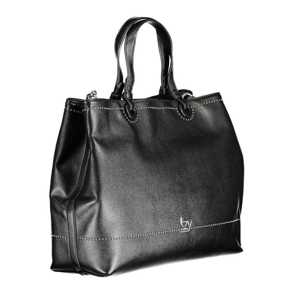Front view with bag zipped and handles upright.