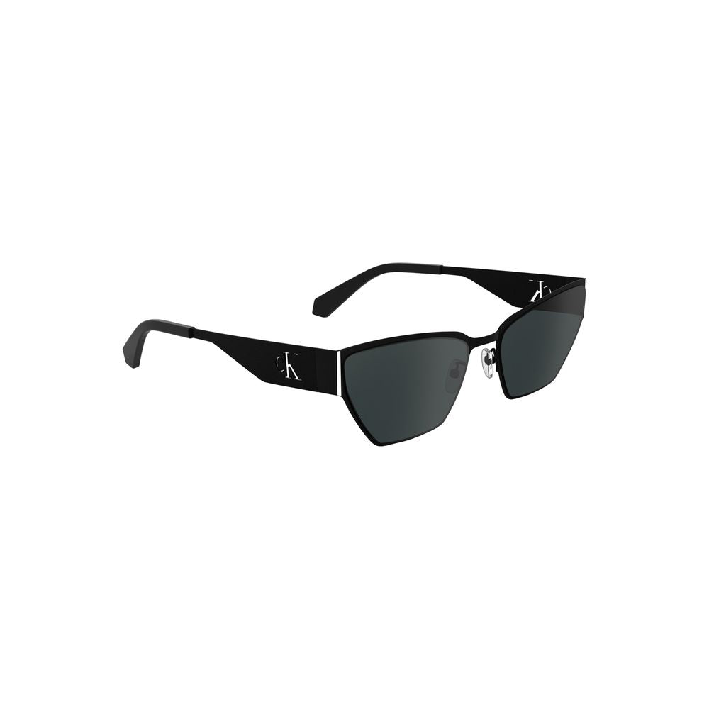 Calvin Klein Black Metal Women Sunglasses