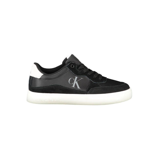 Calvin Klein Black Polyester Men Sneaker