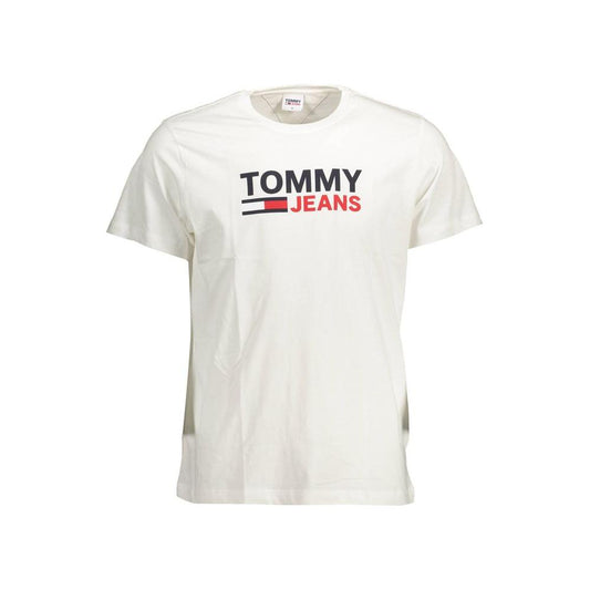 Tommy Hilfiger White Cotton T-Shirt