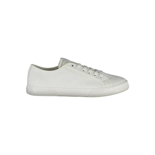 Calvin Klein White Polyester Men Sneaker