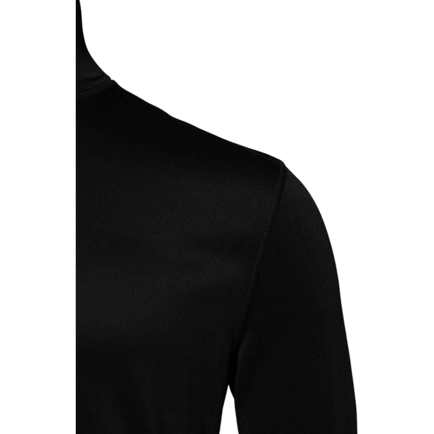 Dolce & Gabbana Black Polyester Turtleneck Pullover Sweater