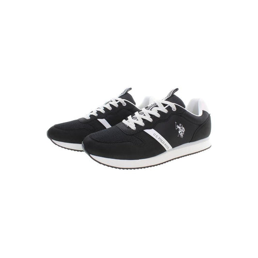 U.S. POLO ASSN. Black Polyester Men Sneaker